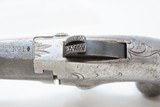 SCARCE Iron Frame Antique COLT 1st Model .41 Cal. Rimfire DERINGER Pistol
Only 6,500 Made of this Desirable Iron Frame Colt Pistol - 7 of 14