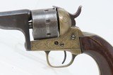 Antique CIVIL WAR Era Engraved MOORE’S PATENT CO. .32 Cal. RF BELT Revolver Scarce & Very Collectible Civil War Revolver - 4 of 17