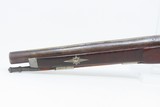 ENGRAVED Early 1800s EUROPEAN Antique FLINTLOCK .40 Caliber Pistol With INLAID Relined OTTOMAN BARREL - 16 of 16
