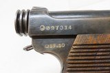 WORLD WAR II Imperial Japanese NAGOYA Type 14 NAMBU Semi-Auto C&R PistolWWII Pacific Theater Sidearm w/HOLSTER - 17 of 21
