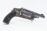 FRENCH Early 20th Century VELODOG Style 5.5mm FOLDING TRIGGER Revolver C&R
VERY NICE & Used by BICYCLIST to Ward off Dogs - 20 of 23