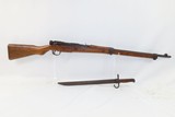 “LAST DITCH” WW II JAPANESE Type 99 NAGOYA 7.7mm Caliber MILITARY Rifle C&R Late-War Manufactured Jap Rifle w/BAYONET & SHEATH - 2 of 19