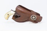 1896 Antique COLT Model 1877 “LIGHTNING” .38 Caliber Double Action Revolver With HOLSTER & TEXAS RANGER BADGE - 2 of 21