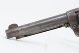 1896 Antique COLT Model 1877 “LIGHTNING” .38 Caliber Double Action Revolver With HOLSTER & TEXAS RANGER BADGE - 7 of 21