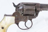 1896 Antique COLT Model 1877 “LIGHTNING” .38 Caliber Double Action Revolver With HOLSTER & TEXAS RANGER BADGE - 20 of 21