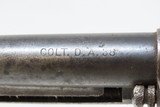 1896 Antique COLT Model 1877 “LIGHTNING” .38 Caliber Double Action Revolver With HOLSTER & TEXAS RANGER BADGE - 8 of 21