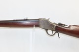 c1890 Antique WINCHESTER Model 1885 HIGH WALL .38-40 WCF SINGLE SHOT Rifle
With Long 30 INCH OCTAGON BARREL, Tang Peep Sight - 4 of 19