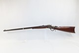 c1890 Antique WINCHESTER Model 1885 HIGH WALL .38-40 WCF SINGLE SHOT Rifle
With Long 30 INCH OCTAGON BARREL, Tang Peep Sight - 2 of 19