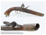 Antique LIEGE Proofed DUTCH/BELGIAN .69 Caliber Flintlock DRAGOON Pistol
MILITARY Pistol Made Circa the 1820/30s in Liege - 1 of 16