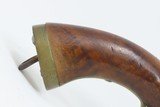 Antique LIEGE Proofed DUTCH/BELGIAN .69 Caliber Flintlock DRAGOON Pistol
MILITARY Pistol Made Circa the 1820/30s in Liege - 3 of 16