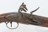 Antique LIEGE Proofed DUTCH/BELGIAN .69 Caliber Flintlock DRAGOON Pistol
MILITARY Pistol Made Circa the 1820/30s in Liege - 4 of 16