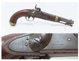 1851 HENRY ASTON US Contract Model 1842 DRAGOON .54 Cal. Smoothbore Pistol
1851 Dated Percussion U.S. Military Contract Pistol