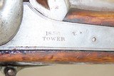 CIVIL WAR Antique BRITISH ISSUED Pattern 1853 ENFIELD Infantry Rifle-Musket British “CROWN/VR” and “TOWER” Marked - 7 of 20