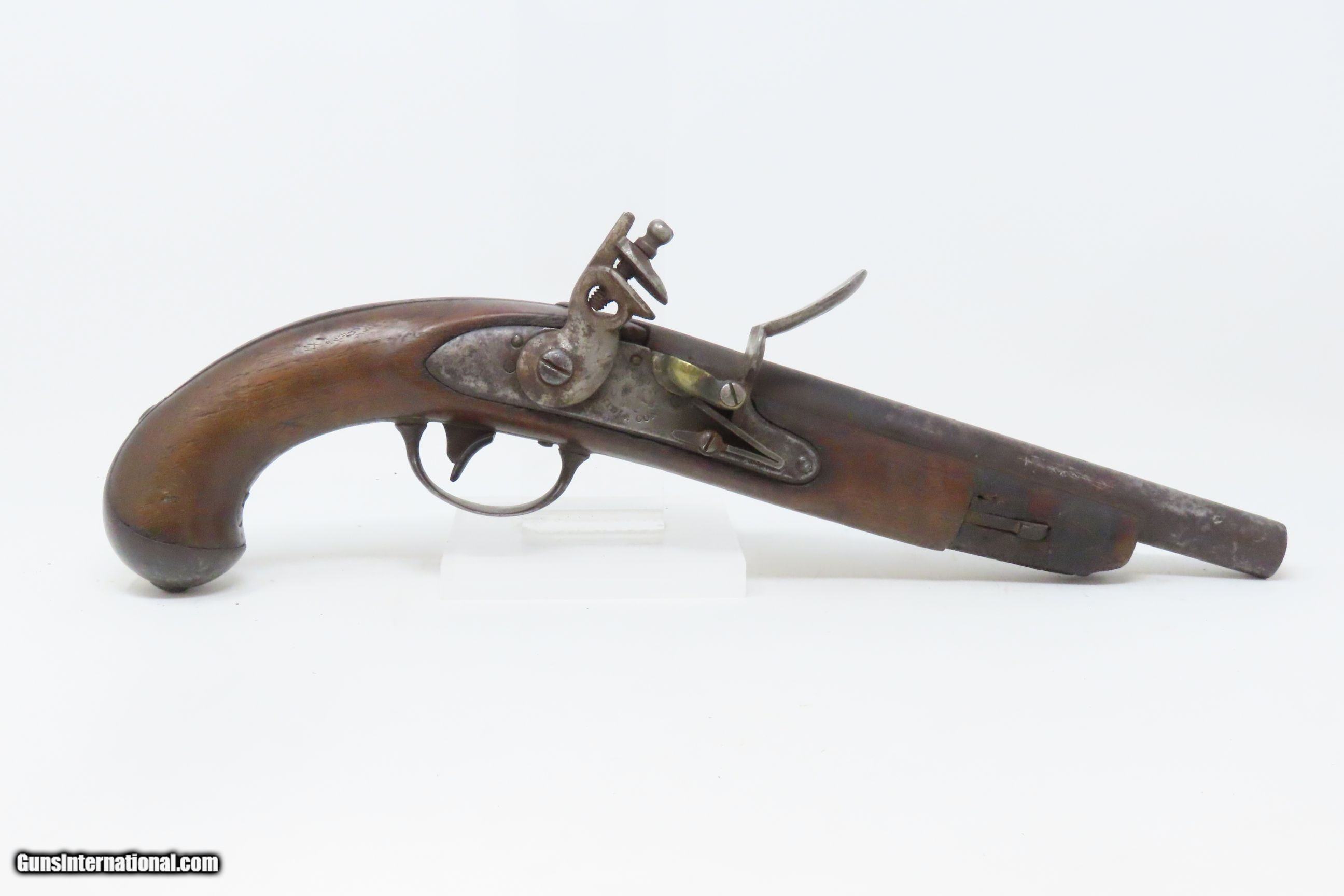 Antique SIMEON NORTH U.S. Model 1816 .54 Caliber Military FLINTLOCK ...