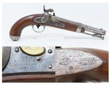Antique ROBERT JOHNSON US Model 1836 .54 Cal. Smoothbore Conversion Pistol
STANDARD ISSUE of the MEXICAN-AMERICAN WAR