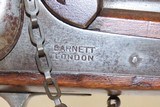 Antique BARNETT LONDON Marked COMMERCIAL Pattern ARTILLERY Rifled Carbine
Civil War-Era Import Rifle - 7 of 19