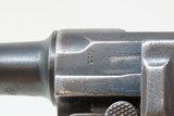 Post-WORLD WAR I Era DWM 7.65x21mm GERMAN LUGER C&R Pistol
.30 Semi-Auto TREATY OF VERSAILLES Compliant Pistol - 6 of 20
