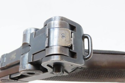 Post-WORLD WAR I Era DWM 7.65x21mm GERMAN LUGER C&R Pistol.30 Semi-Auto TREATY OF VERSAILLES Compliant Pistol - Image 8 of 20
