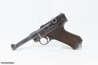 Post-WORLD WAR I Era DWM 7.65x21mm GERMAN LUGER C&R Pistol.30 Semi-Auto TREATY OF VERSAILLES Compliant Pistol - Image 2 of 20
