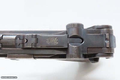 Post-WORLD WAR I Era DWM 7.65x21mm GERMAN LUGER C&R Pistol.30 Semi-Auto TREATY OF VERSAILLES Compliant Pistol - Image 9 of 20