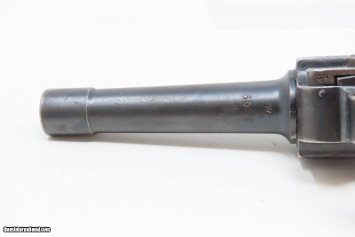 Post-WORLD WAR I Era DWM 7.65x21mm GERMAN LUGER C&R Pistol.30 Semi-Auto TREATY OF VERSAILLES Compliant Pistol - Image 16 of 20