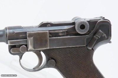 Post-WORLD WAR I Era DWM 7.65x21mm GERMAN LUGER C&R Pistol.30 Semi-Auto TREATY OF VERSAILLES Compliant Pistol - Image 4 of 20