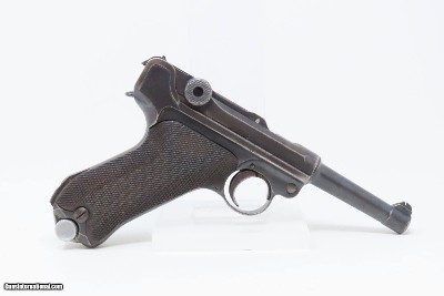 Post-WORLD WAR I Era DWM 7.65x21mm GERMAN LUGER C&R Pistol.30 Semi-Auto TREATY OF VERSAILLES Compliant Pistol - Image 17 of 20