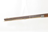 Antique H. BURNS Half Stock BACK ACTION Percussion .36 Caliber Long Rifle
Mid-1800s HOMESTEAD/HUNTING Rifle - 16 of 18