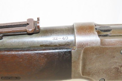WINCHESTER Model 1894 Lever Action .32-40 Cal. WCF C&R Saddle Ring CARBINERepeater Made in 1913 in New Haven, Connecticut - Image 7 of 21