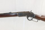c1906 mfr. WINCHESTER Model 1873 .32-20 WCF LEVER ACTION Rifle C&R Octagonal Late-Manufactured 73 in a Great Cartridge - 4 of 22