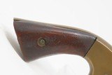 Mid-CIVIL WAR Antique E.A. PRESCOTT BELT Model SINGLE ACTION RevolverVERY SCARCE; Roughly 1 of 300 Made! - 15 of 17