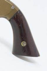 Mid-CIVIL WAR Antique E.A. PRESCOTT BELT Model SINGLE ACTION RevolverVERY SCARCE; Roughly 1 of 300 Made! - 3 of 17