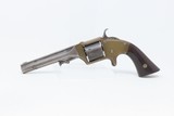 Mid-CIVIL WAR Antique E.A. PRESCOTT BELT Model SINGLE ACTION RevolverVERY SCARCE; Roughly 1 of 300 Made! - 2 of 17
