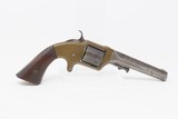 Mid-CIVIL WAR Antique E.A. PRESCOTT BELT Model SINGLE ACTION RevolverVERY SCARCE; Roughly 1 of 300 Made! - 14 of 17