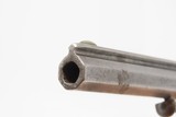 Mid-CIVIL WAR Antique E.A. PRESCOTT BELT Model SINGLE ACTION RevolverVERY SCARCE; Roughly 1 of 300 Made! - 10 of 17