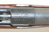 WORLD WAR I Era WINCHESTER U.S. Model 1917 Bolt Action C&R Sporting Rifle
FLAMING BOMB WW I .30-06 Rifle w/ E/12-18 Barrel - 10 of 20