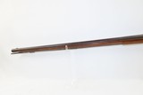 ENGRAVED “W P” Signed Antique Full-Stock .40 Caliber Percussion LONG RIFLE
With T. DAVIDSON & CO. Lock and OCTAGON BARREL - 18 of 20