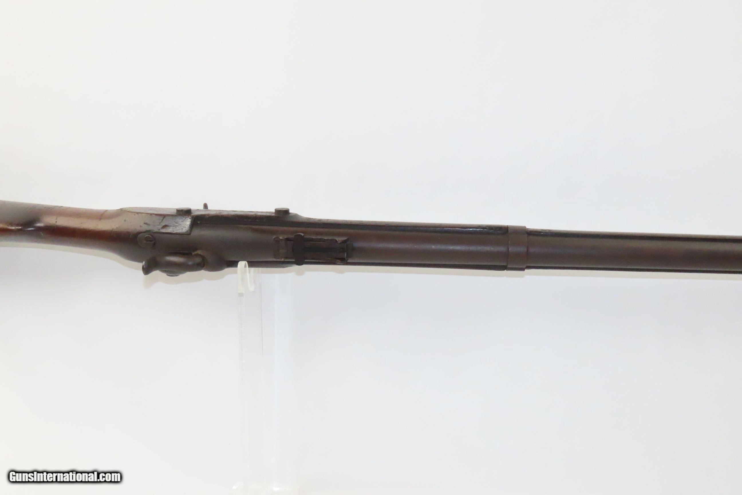 Antique Springfield Armory Model 1842 Percussion 69 Cal Civil War Musket Sighted Musket With