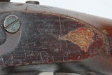 Antique SPRINGFIELD ARMORY Model 1842 Percussion .69 Cal. CIVIL WAR MusketSIGHTED Musket with SOCKET BAYONET - 16 of 22
