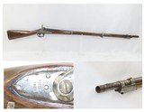 Antique U.S. Model 1816 Percussion BOLSTER .69 Caliber Conversion MUSKET
Originally Flintlock Musket with Period Conversion