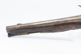 18th Century GERMANIC FLINTLOCK Belt Pistol 65 Caliber Antique Carved Stock GROTESQUE MASK POMMEL, BRASS HARDWARE - 16 of 16