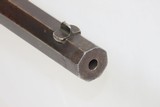 SCARCE 36” Barrel Antique WINCHESTER Model 1885 LOW WALL Single Shot RifleSingle Shot Rifle Made in 1891 Chambered in .25-20 SS - 21 of 21
