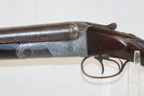 LETTERED Antique COLT Model 1883 Hammerless 12 Gauge Double Barrel SHOTGUN
Made in 1890 with Damascus Barrels w/ Special Order Flat Matte Rib - 5 of 21