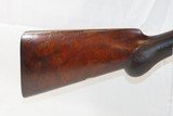 LETTERED Antique COLT Model 1883 Hammerless 12 Gauge Double Barrel SHOTGUN
Made in 1890 with Damascus Barrels w/ Special Order Flat Matte Rib - 17 of 21