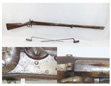 CIVIL WAR PRUSSIAN Antique POTSDAM Model 1809/31 Percussion INFANTRY Musket Made Circa 1835 at the Armory at Neisse w/ BAYONET - 1 of 21