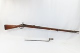 CIVIL WAR Antique AUSTRIAN Model 1842 .72 Cal. Percussion Conversion MUSKET With 1852 Dated Lock and SOCKET BAYONET - 2 of 21