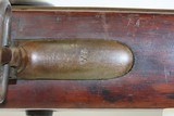 Antique U.S. SPRINGFIELD Model 1816 “Bolster” Conversion Percussion MUSKET
Flintlock/Percussion Converted circa 1852 w/BAYONET - 8 of 22