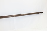 Antique U.S. SPRINGFIELD Model 1816 “Bolster” Conversion Percussion MUSKET
Flintlock/Percussion Converted circa 1852 w/BAYONET - 14 of 22