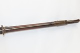 Antique U.S. SPRINGFIELD Model 1816 “Bolster” Conversion Percussion MUSKET
Flintlock/Percussion Converted circa 1852 w/BAYONET - 11 of 22