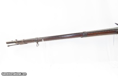 Antique CHARLEVILLE U.S. Model 1795 Type FLINTLOCK WAR of 1812 Era MUSKETLate 1700s/Early 1800s Military Style Flintlock Musket - Image 13 of 15